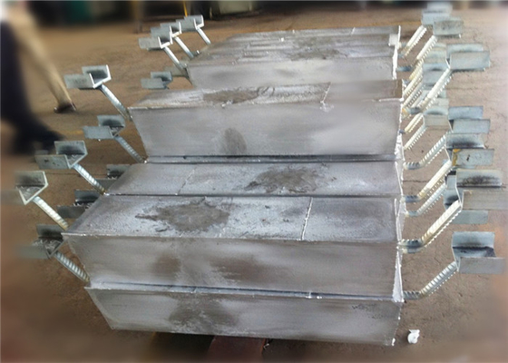 Алюминиевые аноды для оффшорного проекта шелушат структуру гавани балластных цистерн