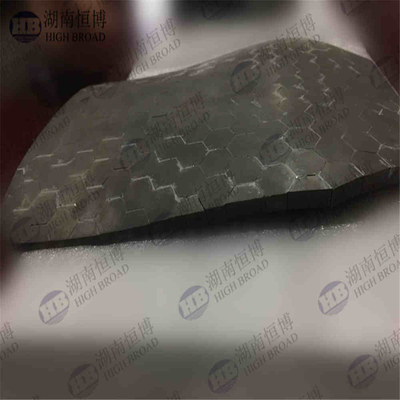Плиты карбида бора керамические пуленепробиваемые, баллистический стандарт плиты НИДЖ бронежилета жилета