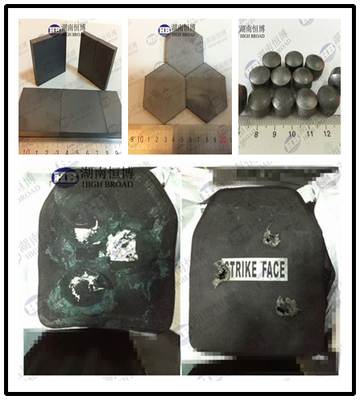 Баллистические плиты используют материалы как плиты бора/кремниевого карбида пуленепробиваемые