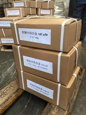 AlCu50% Алюминиевый медный сплав из Китая Производитель AlCu сплав