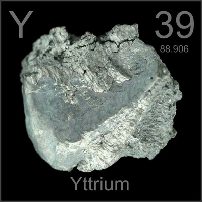Хороший металл 99,9 иттрия CAS 7440-65-5 дуктильности
