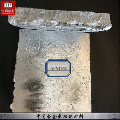 Слиток Al 20% мастерского сплава y 80% быстрого иттрия YAl поставщика Китая отправки алюминиевый