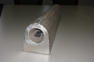 Анод штанга нагревателя воды сплава магния материальный с штепсельной вилкой НПТ 3/4&quot; нержавеющей стали