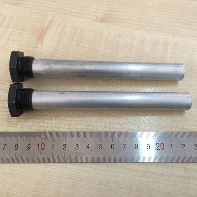 18mm Diameter 500mm Length Magnesium Anode Rod with 3/4" NPT Thread for Curved Tank Protection