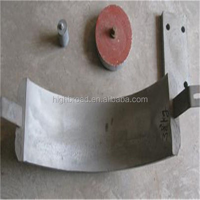 Ballast Tank Aluminum Sacrificial Anode Strip Al-Zn-In-Sn Alloy 500x100x40mm 5.5kg Marine Corrosion Protection