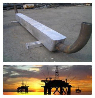 Алюминиевый анод высокой коррозионной стойкости для морской воды и морских сооружений. Алюминиевый анод для балластных танков используется для предотвращения коррозии стальных конструкций в морской и солоноватой воде.