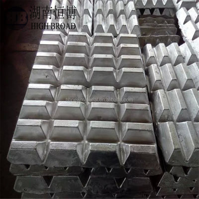Aluminium Rare Earth Alloy Ingot with 10-20% Rare Earth Content Enhances Mechanical Properties at 720℃-780℃ Add Temperature