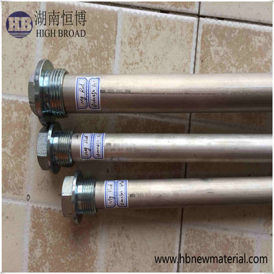 Магниевый анодный стержень 32 дюйма с резьбой BSP BSPT NPT 3/4" Сертифицирован по ISO9001:2008 для водонагревателей