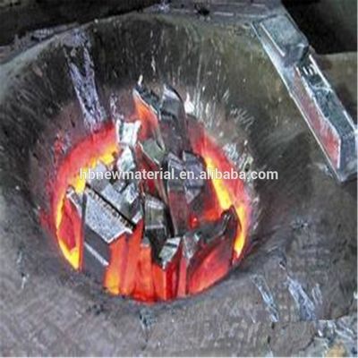 Алюминиевый редкоземельный лигатурный сплав AlTi5B1RE10 с 10% содержанием редкоземельных элементов для модифицирования структуры и высокой скоростью поглощения в форме чушек