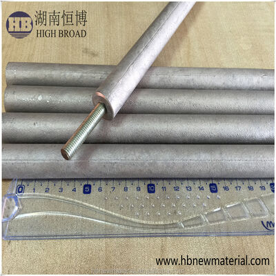 Алюминиевый цинковый сплав анодный стержень для водонагревателей - коррозионностойкий жертвенный анод с опциями индивидуального размера