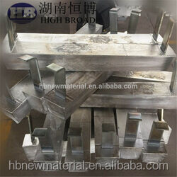 АСТМ G97 Сертифицированная D-образная морская жертвенная анода для катодной защиты