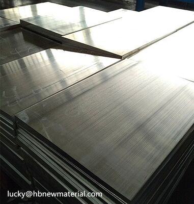 Допуск ±005 мм Магниевая плита из магниевых сплавов WE43 ZK60 AZ80 и прочностью на растяжение ≥160 МПа, идеально подходит для конструкций