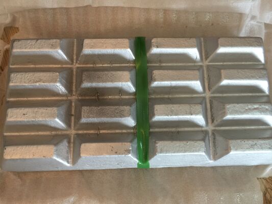 Хранить в прохладном месте Магниевый лигатурный сплав нерегулярный слиток с гладкой поверхностью, оптимизированный для обработки металла и производства сплавов