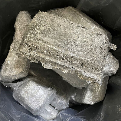 Алюминиевый вольфрам AlW20 Master Alloy 20% W Ingot для переработки зерна