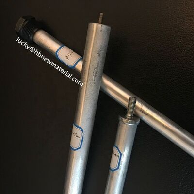 Длина 100 200 500 мм или индивидуальные магниевые анодные стержни с хорошей формабельностью и отличной коррозионной стойкостью