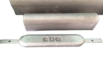 Аноды браслета алюминиевые жертвенные для подводного стального трубопровода DNV одобрили