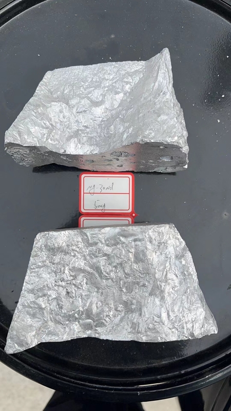 Серебро из редкоземельных металлов серый магний магистральный сплав Mg/Al/Zn для плавки магния