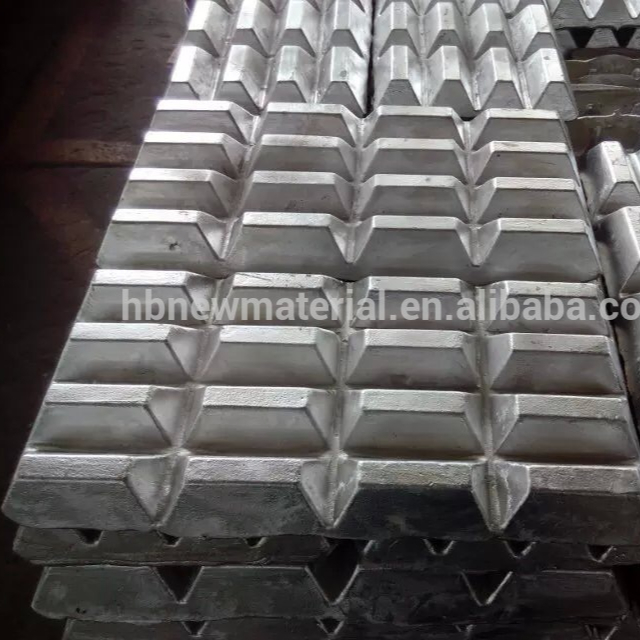 AlLi Master Alloy Ingot with 5%-10% Lithium Content for Aerospace Applications in 6-8kgs Waffle Shape