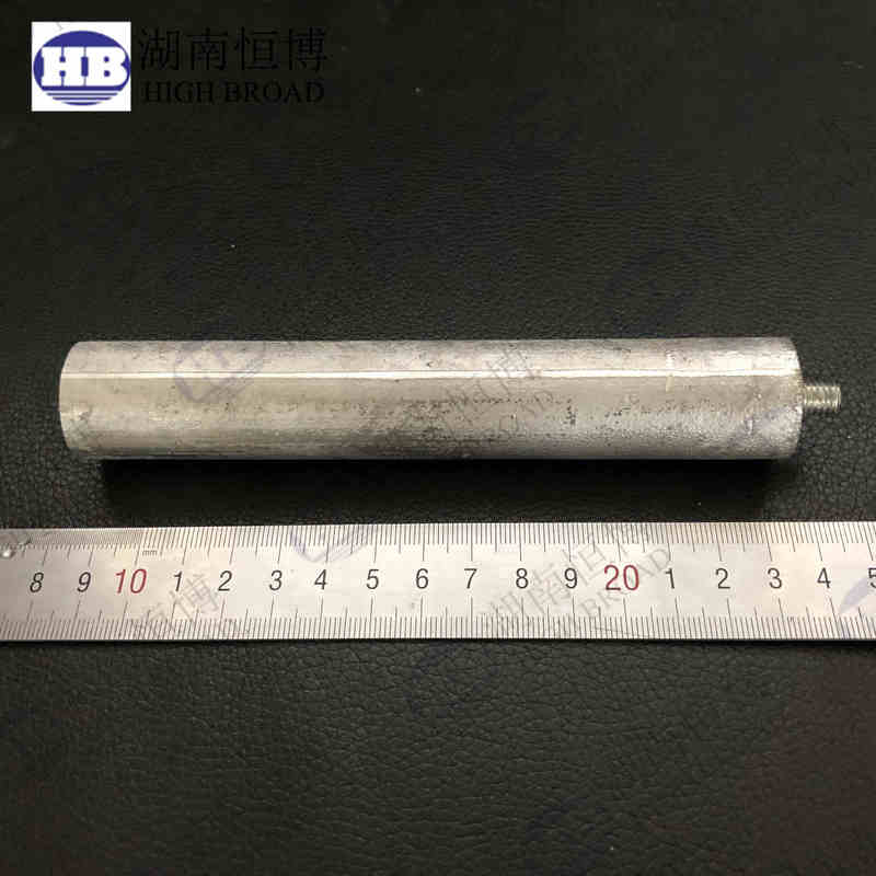 16mm Diameter 600mm Length Magnesium Anode Rod with 3/4 NPT Thread for Tight-Space Water Heaters
