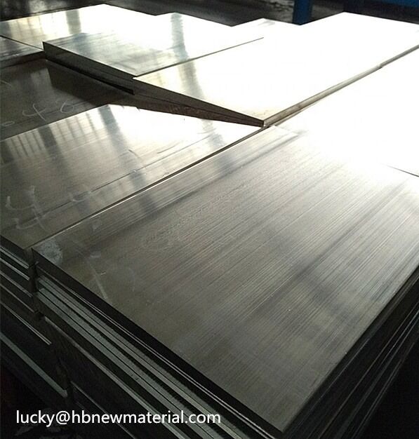 Допуск ±005 мм Магниевая плита из магниевых сплавов WE43 ZK60 AZ80 и прочностью на растяжение ≥160 МПа, идеально подходит для конструкций