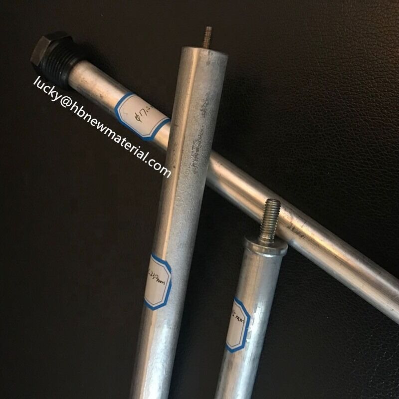 Длина 100 200 500 мм или индивидуальные магниевые анодные стержни с хорошей формабельностью и отличной коррозионной стойкостью